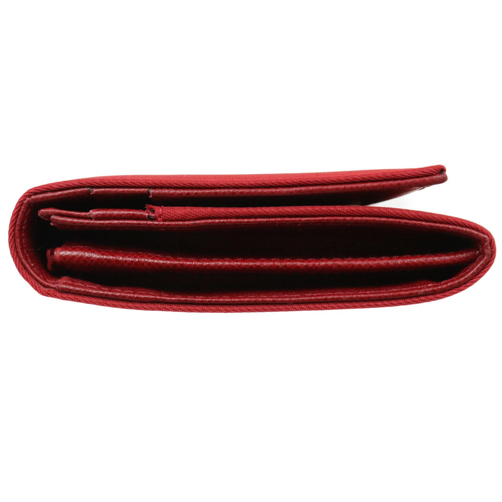 PRADA Long Wallet CHERRY Red - Picture 3 of 10